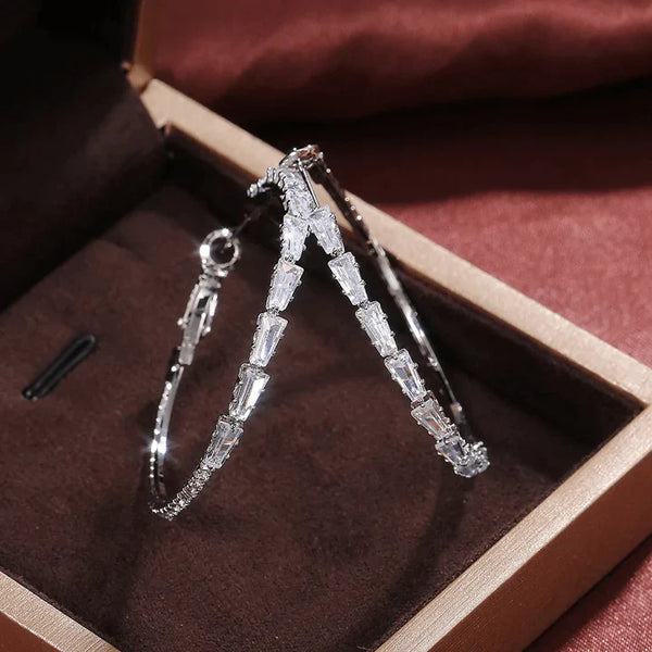 Σκουλαρίκια Camilla Vestalia | Λευκό Χρυσό 18k