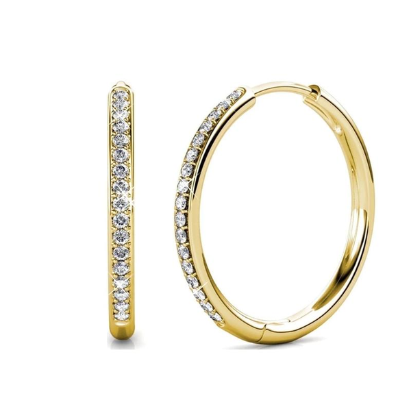 Σκουλαρίκια Sorel Pave | Χρυσός 14k