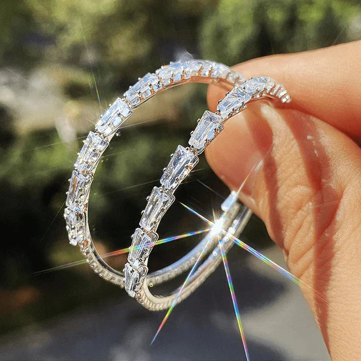 Σκουλαρίκια Camilla Vestalia | Λευκό Χρυσό 18k
