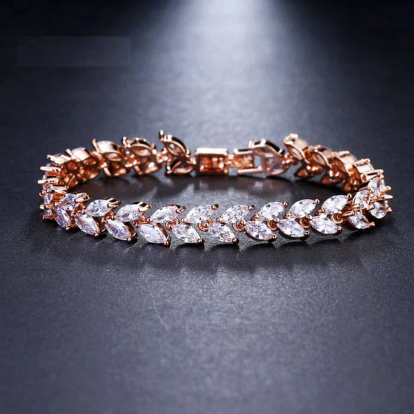 Βραχιόλι Nemorina Foliora | Ροζ Χρυσός 18k