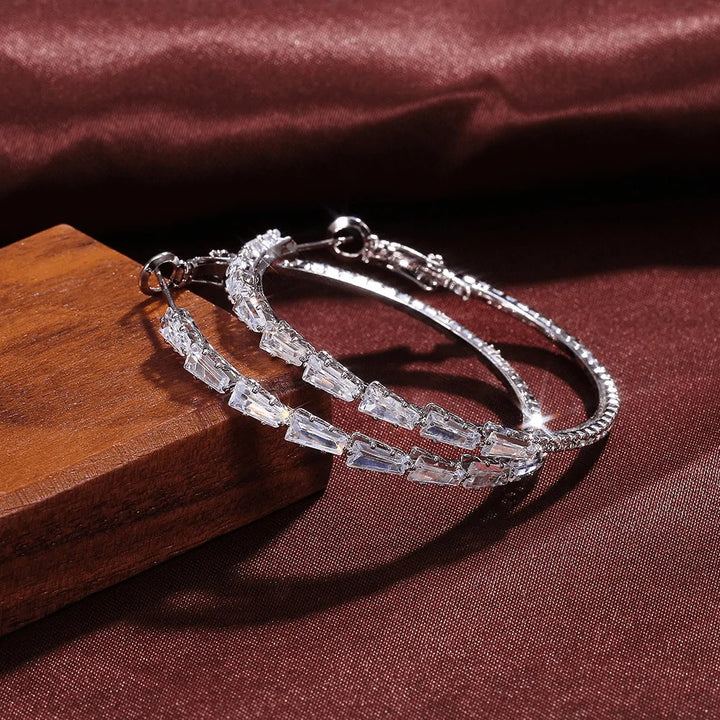Σκουλαρίκια Camilla Vestalia | Λευκό Χρυσό 18k