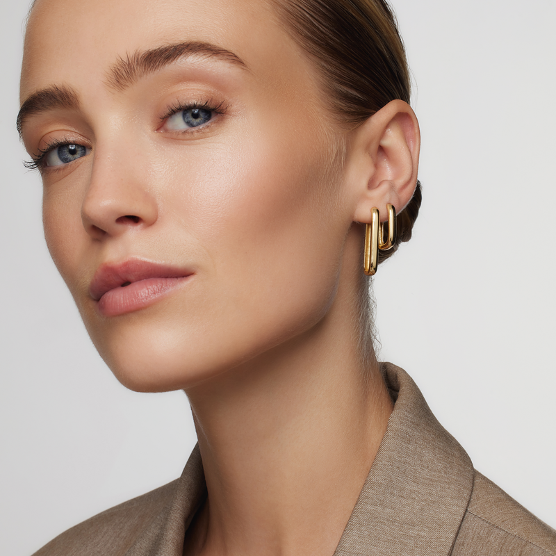 Ikon Hoops | 18k Gold