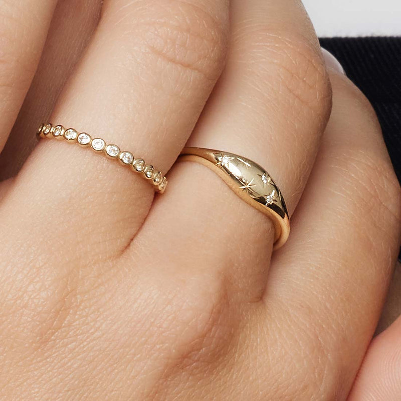 Δαχτυλίδι με Διαμάντι σε Χρυσό 14k