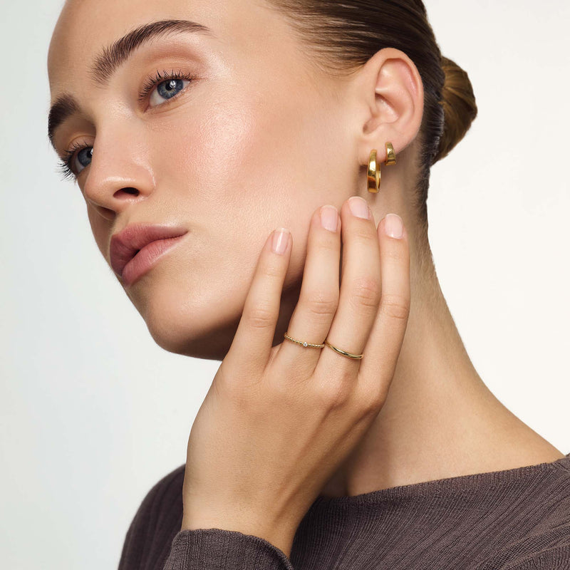 Δαχτυλίδι Slank Kuppelring | Χρυσό 14k