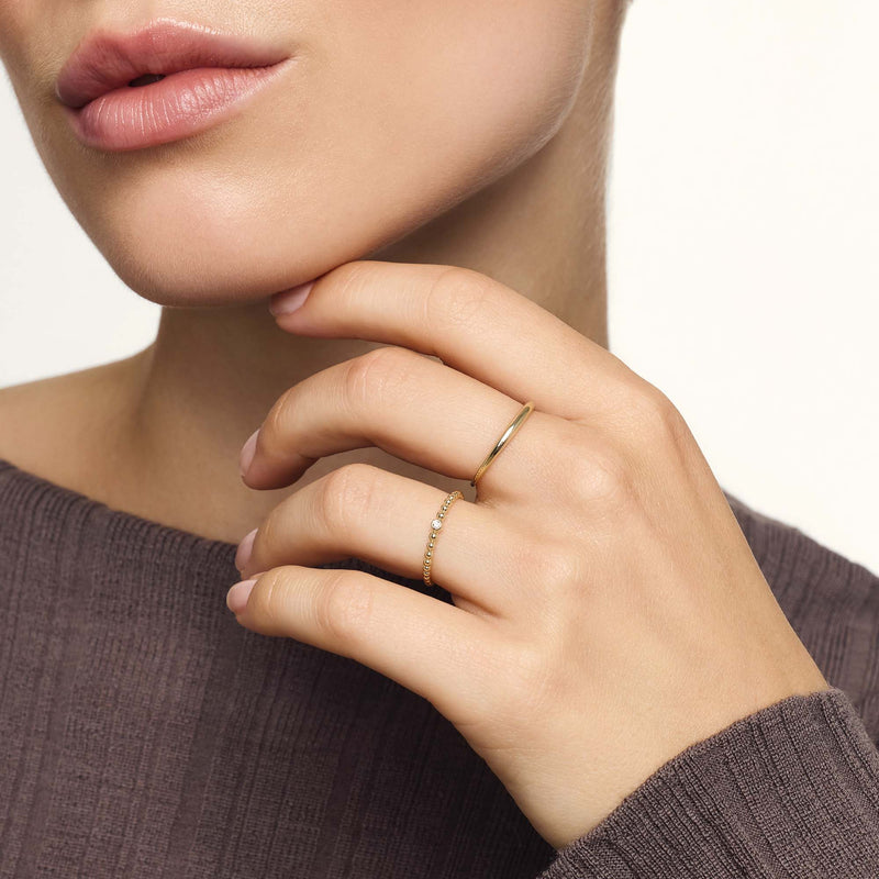 Δαχτυλίδι Slank Kuppelring | Χρυσό 14k