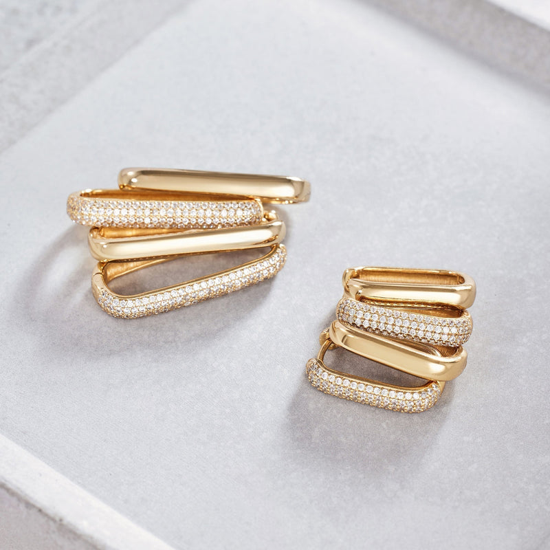 Ikon Hoops | 18k Gold