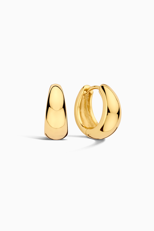 Rue Hoops | 18k Gold