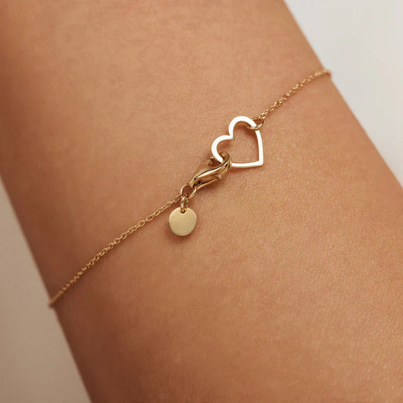 Lilou Coeur Bracelet | 14k Gold