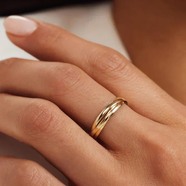 Δαχτυλίδι Léna Trielle | 14k Χρυσό
