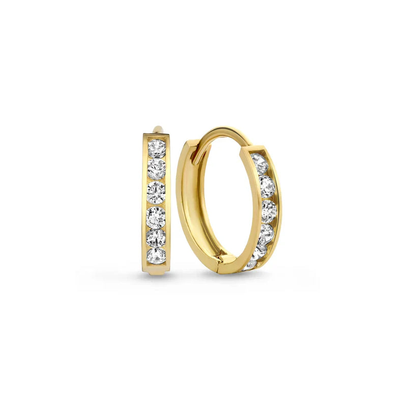 Σετ Σκουλαρίκια Dara Brillane από Στόνι | Χρυσός 14k