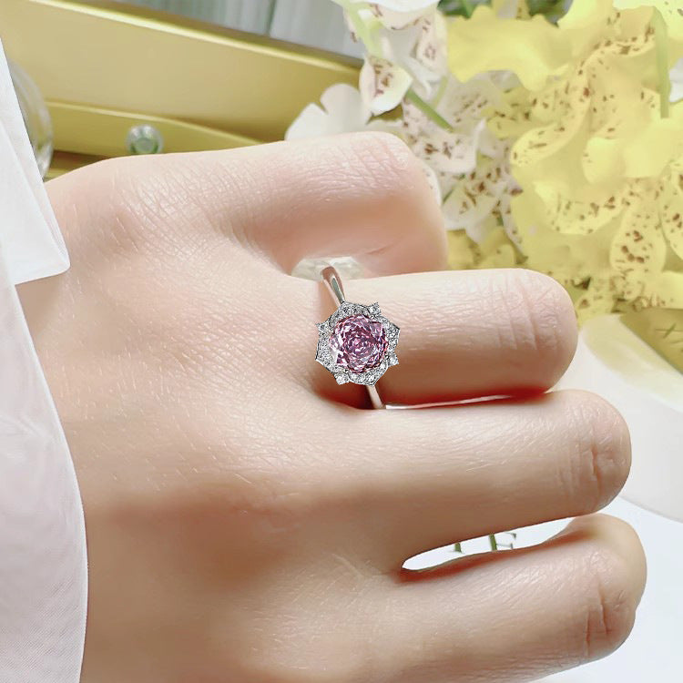 Σετ Amara Pinkdawn | Λευκό Χρυσό 14k