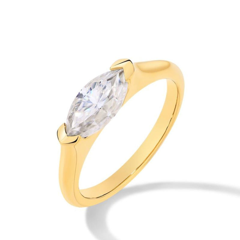Δαχτυλίδι Hailey Playa Tynd | 18k Χρυσός