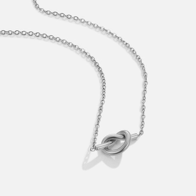 Ασημένιο Κολιέ Adela Knot