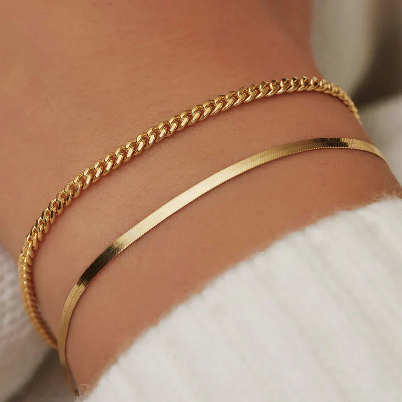 Βραχιόλι Soleil Serpent | 14k Χρυσό