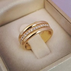 Σάρα - Vintage Inlaid Ring