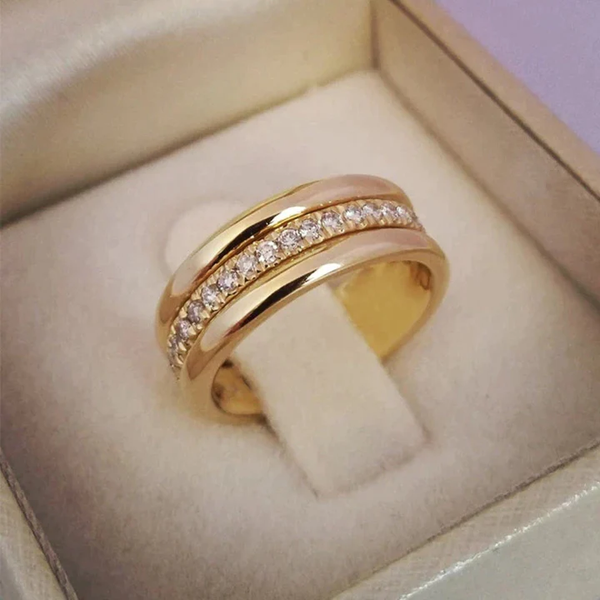 Σάρα - Vintage Inlaid Ring