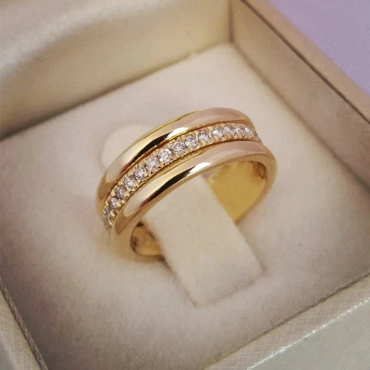 Σάρα - Vintage Inlaid Ring