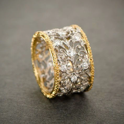 Mika - Vintage Ivy Ring