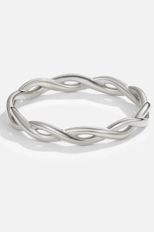 Δαχτυλίδι Infinity Silver Twist